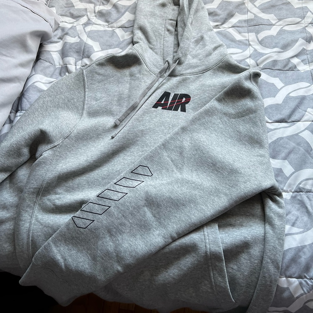 Light Gray Nike Hoodie